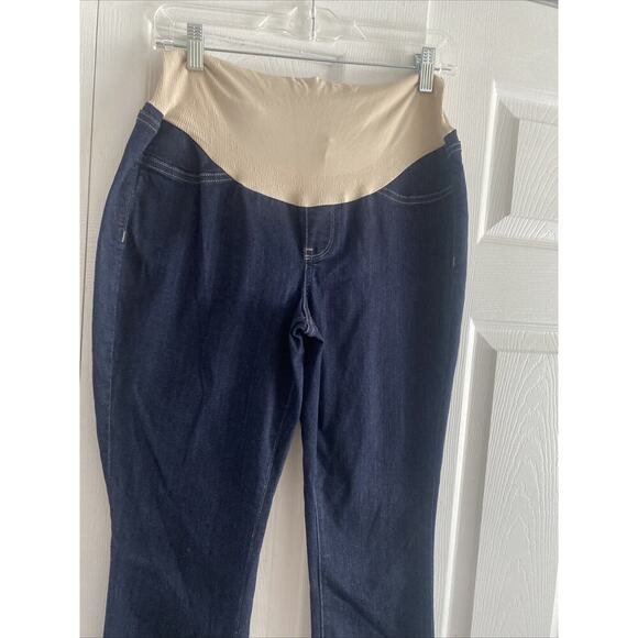 NYDJ Maternity Women's 8 Dark Wash Mabel‎ Jeans Straight Leg Denim - Picture 3 of 8